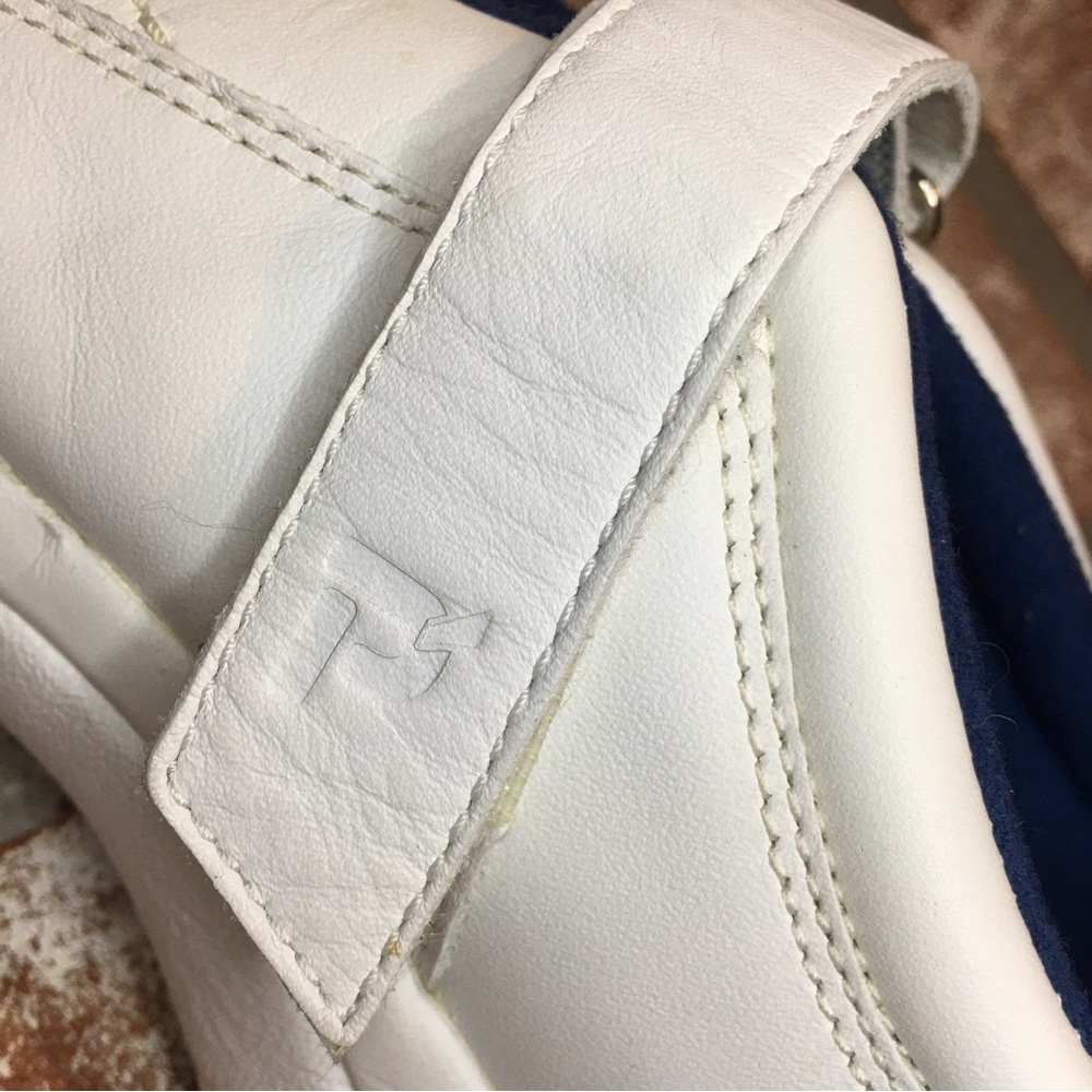 Propet Women's White Navy Mary Jane Therapeutic Walker Shoes size 9 W - Picture 13 of 16